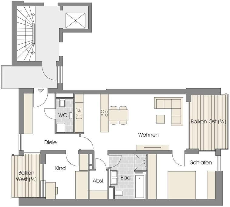 FDH Auszeit Apartment Smile מראה חיצוני תמונה